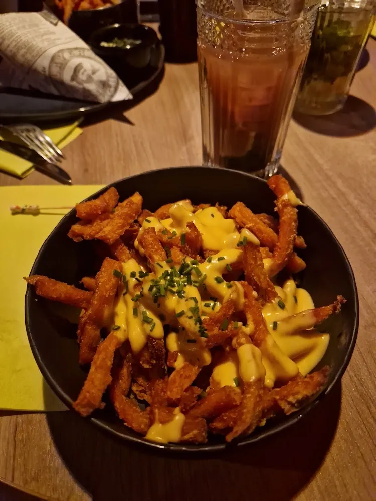 Frites de Patate Douce Cheddar